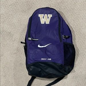 Nike UW huskies Backpack - university of Washington - purple & black